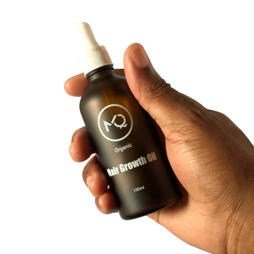 MQondi Hair Growth Oil (100ml) - 100% Natural Ingredients for 4C Hair.